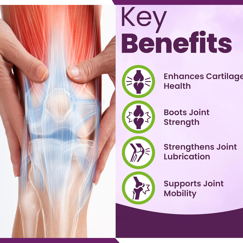 NUTRI-NEXUS glucosamine chondroitin MSM turmeric bottle highlighting joint care.
