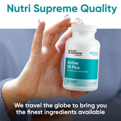 Over-50 adults may experience overall wellness with Nutri-Supreme Active 50 Plus.
