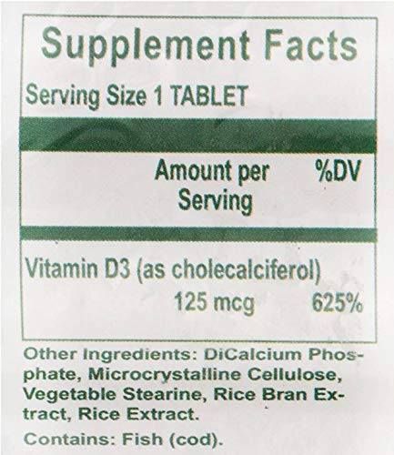 Nutri-West Complete Hi D-3 label highlighting cod liver oil origin and dosage per tablet
