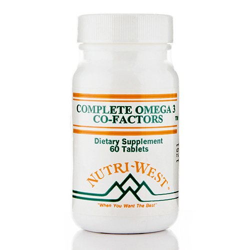 Nutri-West Complete Omega-3 Co-Factors bottle for daily wellness