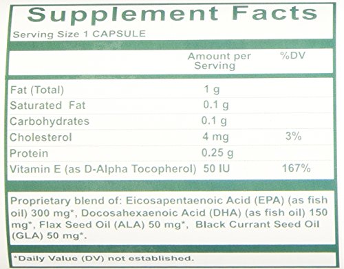 Nutri-West Complete Omega-3 Essentials packaging box photo emphasizing compact size and 90-capsule supply