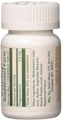 Nutri-West Total Pregnenolone label close-up highlighting easy-to-read dosage.