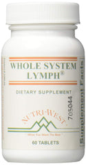 Nutri-West Whole System Lymph bottle for daily wellness routine