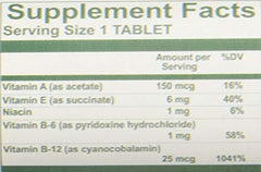 Nutri-West Whole System Lymph tablets close-up for easy swallowing