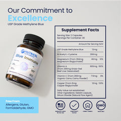Nutricel Blue Immune magnesium bisglycinate for daily mineral uptake