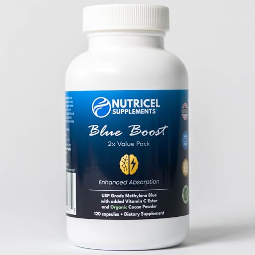 Nutricel Methylene Blue 12 mg capsules for consistent daily intake