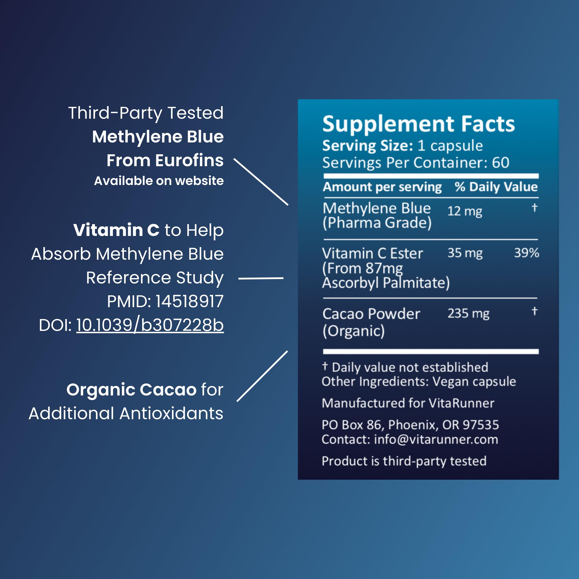 No blue staining mouth or liquid mess with pre-measured capsules.