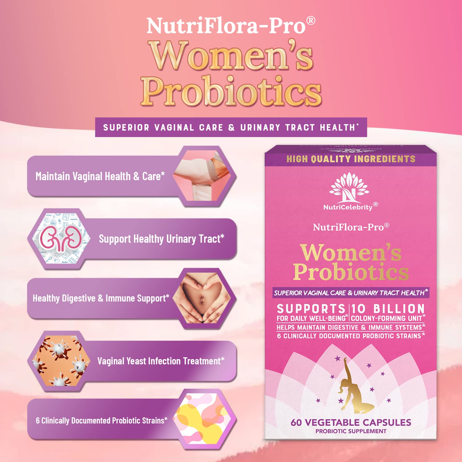 Label view highlights 10B CFU and six strains powering probiotic diversity