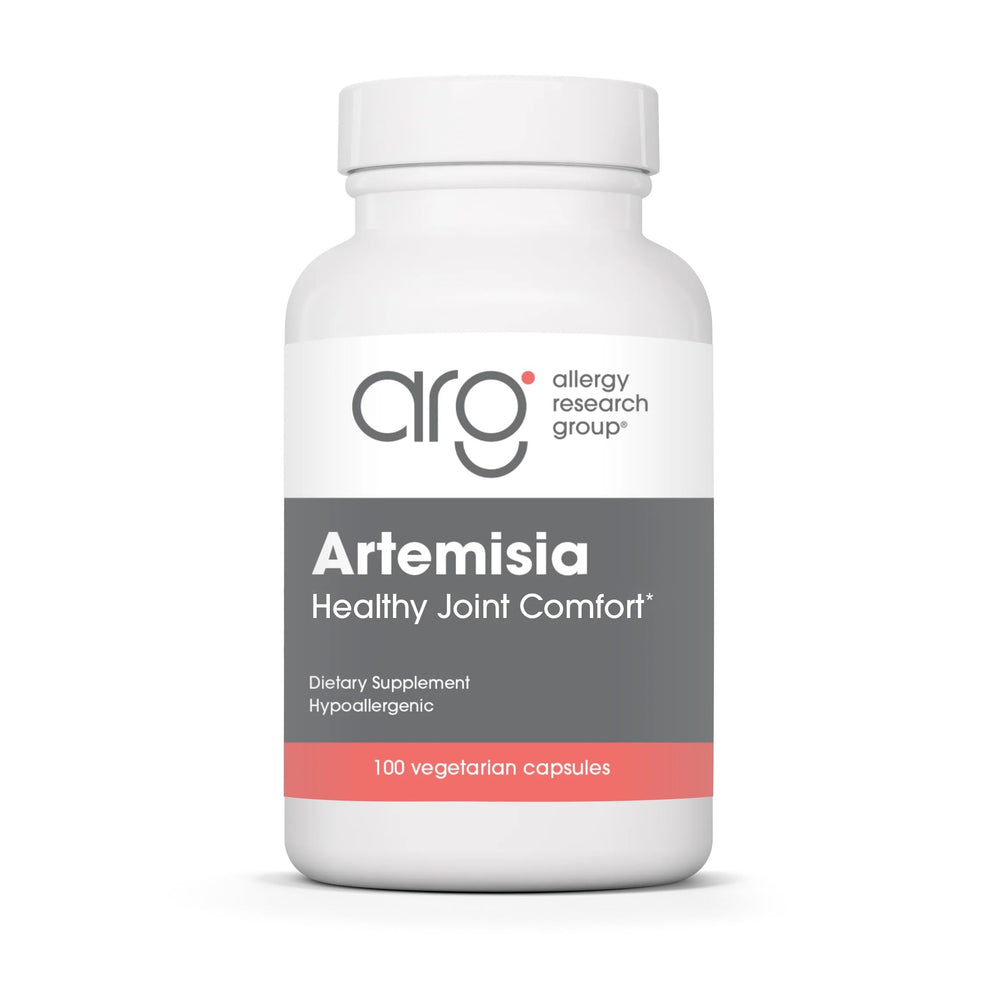 Nutricology Artemisia bottle showing 500 mg sweet wormwood extract for daily wellness
