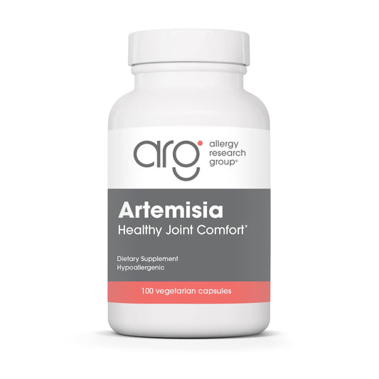 Nutricology Artemisia bottle showing 500 mg sweet wormwood extract for daily wellness