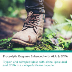 Nutricology Biofilm Neutralizer bottle label highlights EDTA for disrupting biofilm bonds