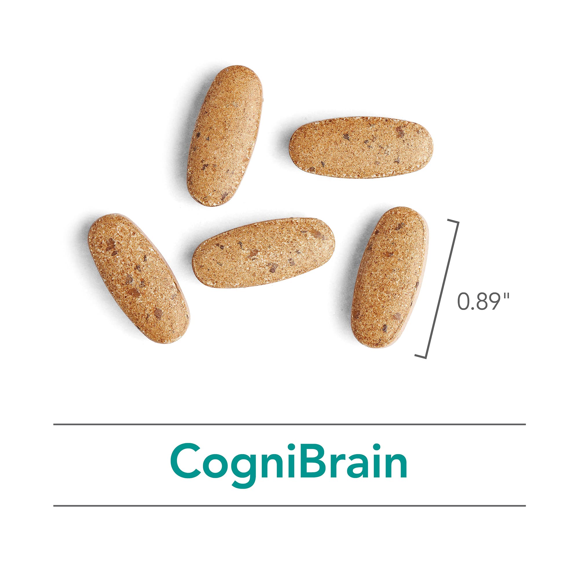 Nutricology Cognibrain capsules in a vial on a desk for daily use