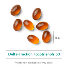 Nutricology Delta-Fraction Tocotrienols packaging box communicates US origin and hypoallergenic formulation