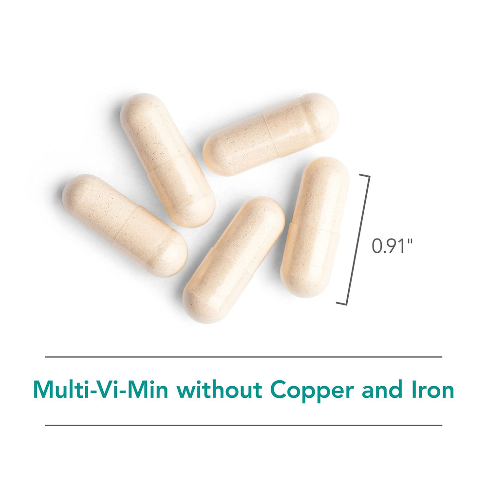 Nutricology Multi-Vi-Min packaging emphasizing hypoallergenic heritage