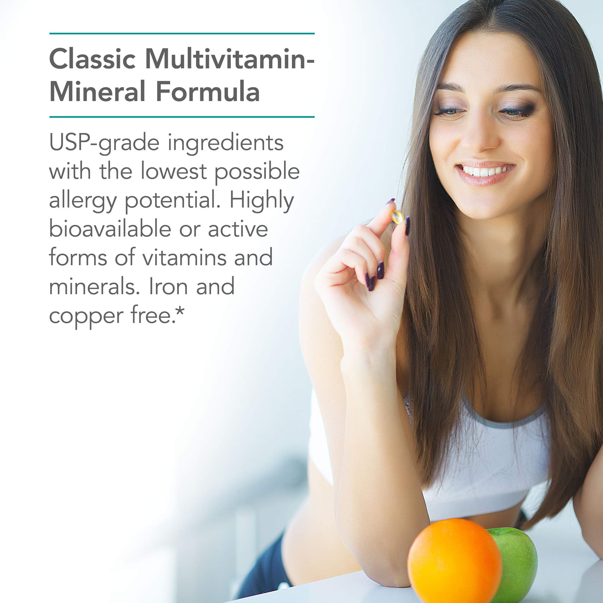 Nutricology Multi-Vi-Min serving suggestion with meals for daily use