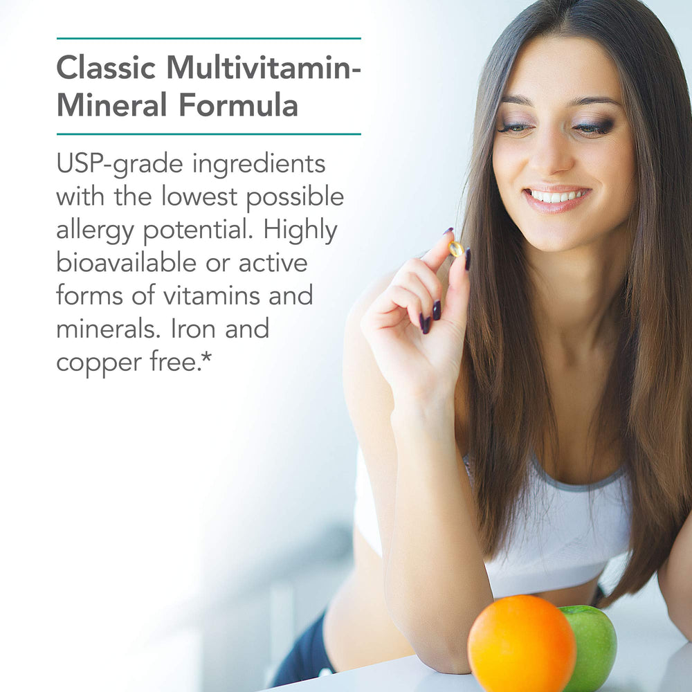 Nutricology Multi-Vi-Min serving suggestion with meals for daily use