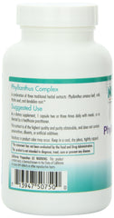 Phyllantus leaves and roots visual with milk thistle and balanced blend.