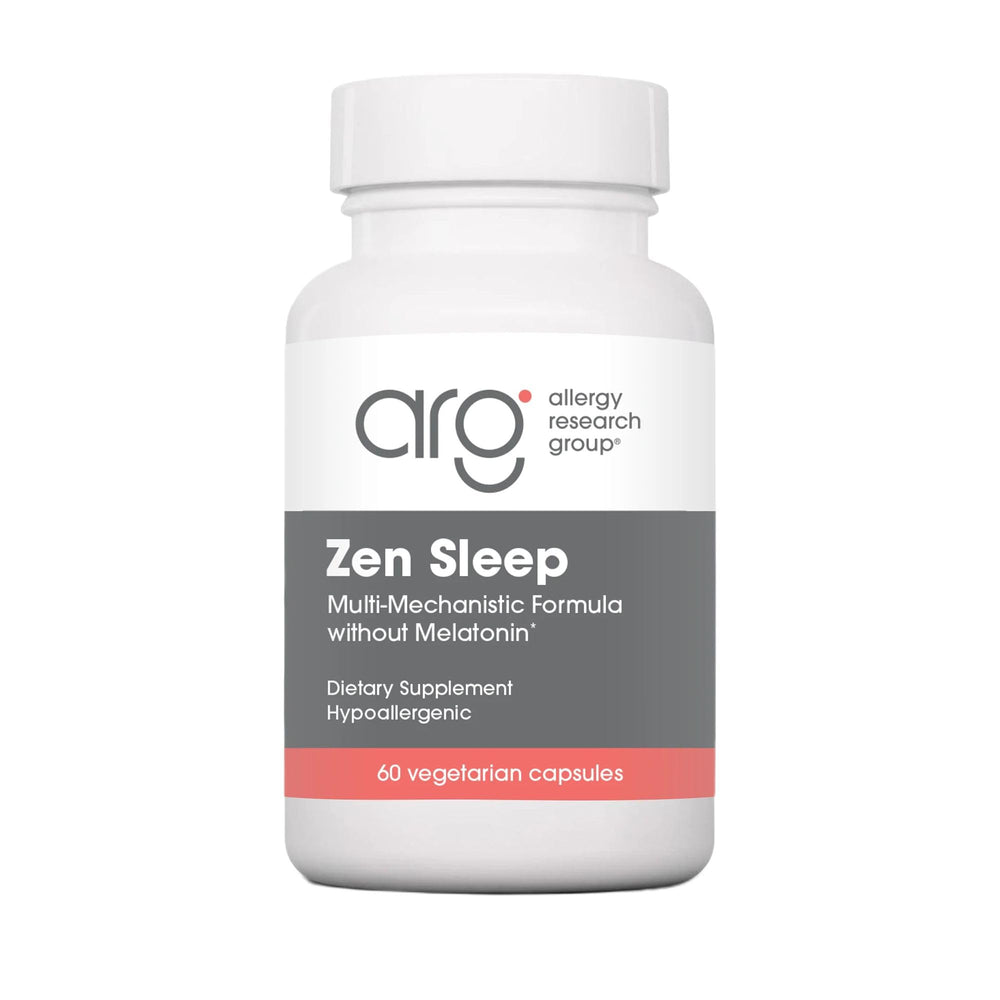 Nutricology ZenMind bottle front showing calm-support formula for daily balance