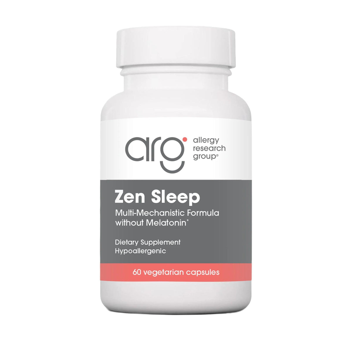 Nutricology ZenMind bottle front showing calm-support formula for daily balance