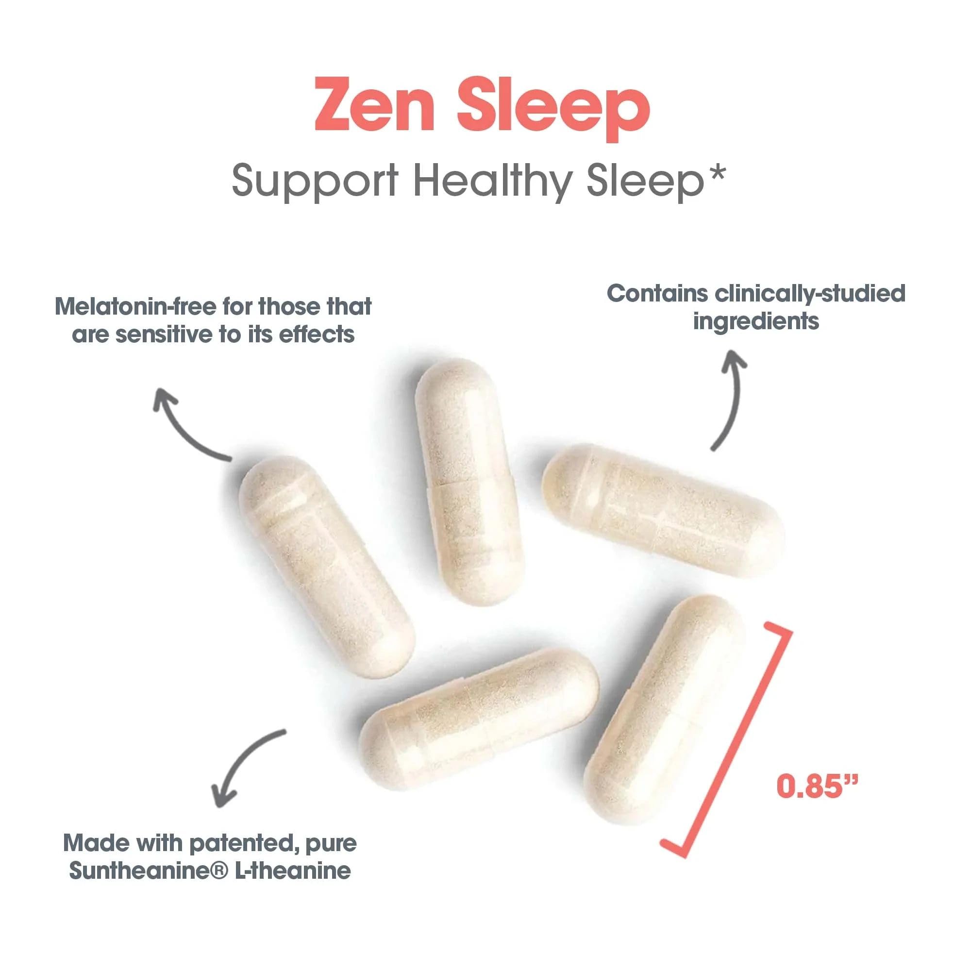 Nutricology ZenMind day-night use demonstrates flexible timing for calm focus