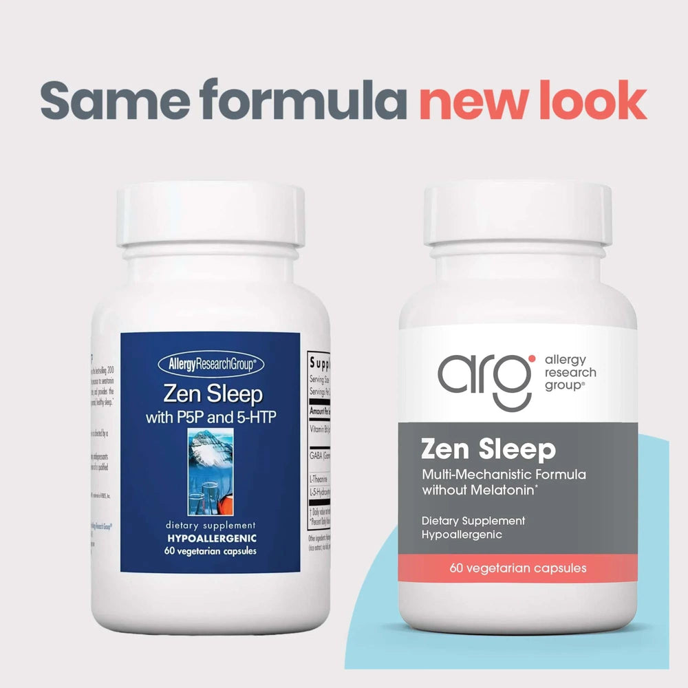 Nutricology ZenMind vegetarian capsules reflect hypoallergenic, plant-based option