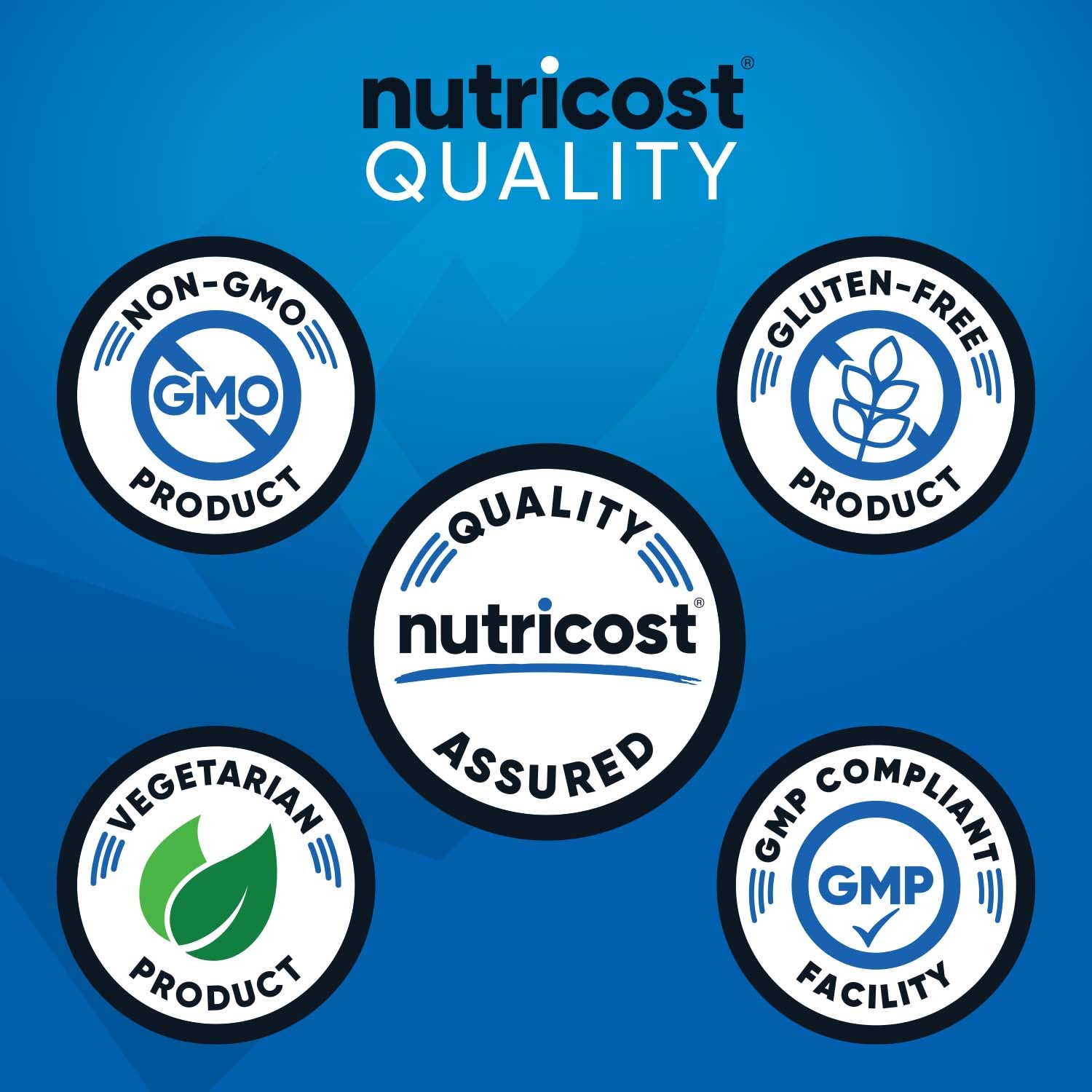 Nutricost BCAA Powder texture close-up shows fine, mixable crystals