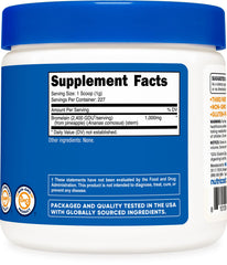 Nutricost Bromelain Powder packaging shows both 4 oz and 8 oz options.