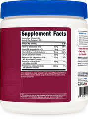 Nutricost Electrolyte Complex Powder grape on a sports bottle to support on-the-go hydration