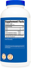 Nutricost Omega-3 nutrition facts highlight 1000mg per capsule and EPA/DHA.