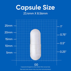 Nutricost Glutathione capsules NSF GMP FDA facility sign.