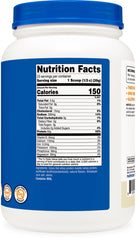 Nutricost Grass-Fed Whey Protein Isolate Vanilla shake ready to enjoy