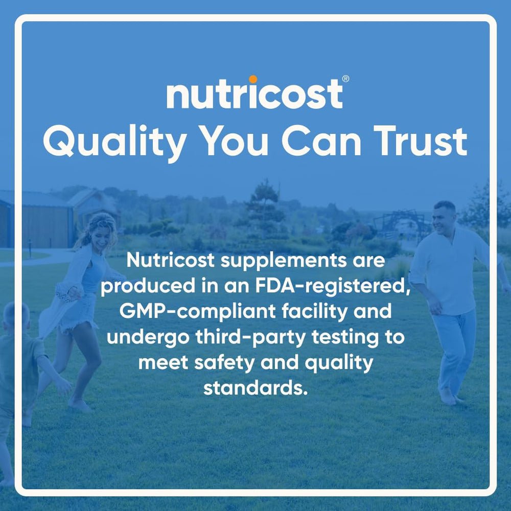 Pouring Nutricost Magnesium L-Threonate capsules from bottle into hand.