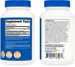 ISO-accredited third-party testing report for Nutricost Magnesium L-Threonate.
