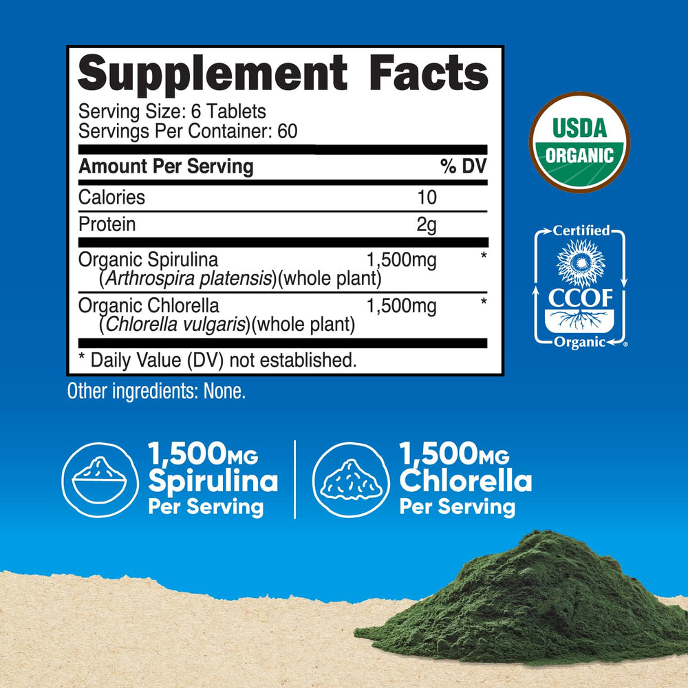 Nutricost label close-up with USDA Organic certification.
