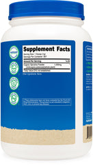 Nutricost nutrition label emphasizing 2 lb bottle value and serving size