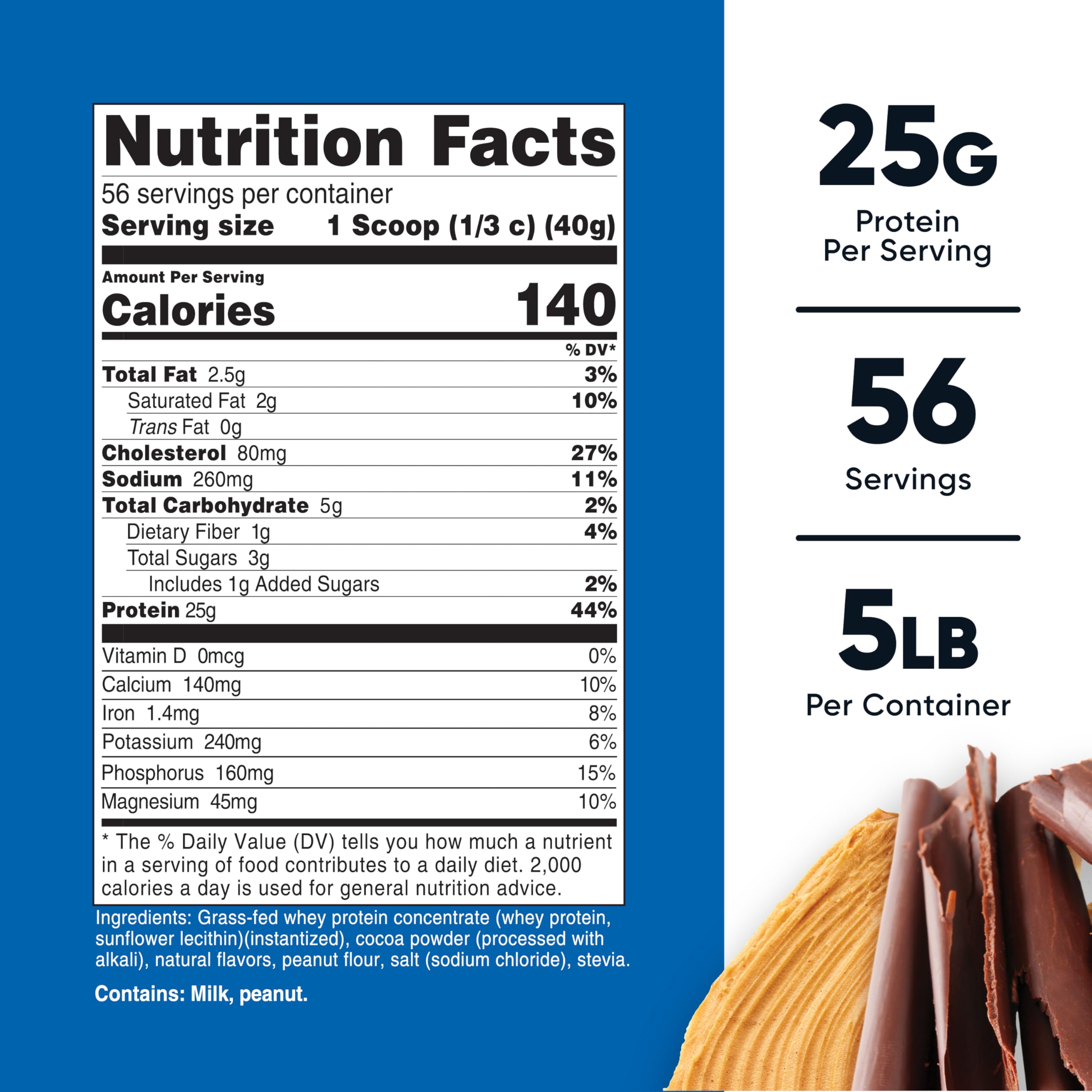Nutricost whey protein concentrate bottle open with scoop, ideal for quick protein shakes.