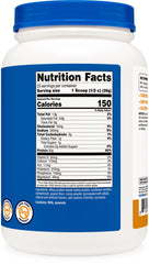 Close-up of Nutricost Whey Protein Isolate serving ideal for on the go nutrition.