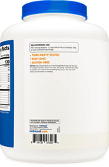 Nutricost label shows GMP facility and FDA registration for quality manufacturing.