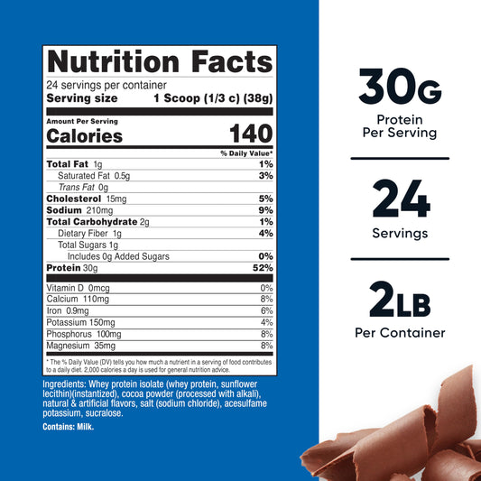 Nutricost whey isolate bottle pouring into a shaker for convenient mixing