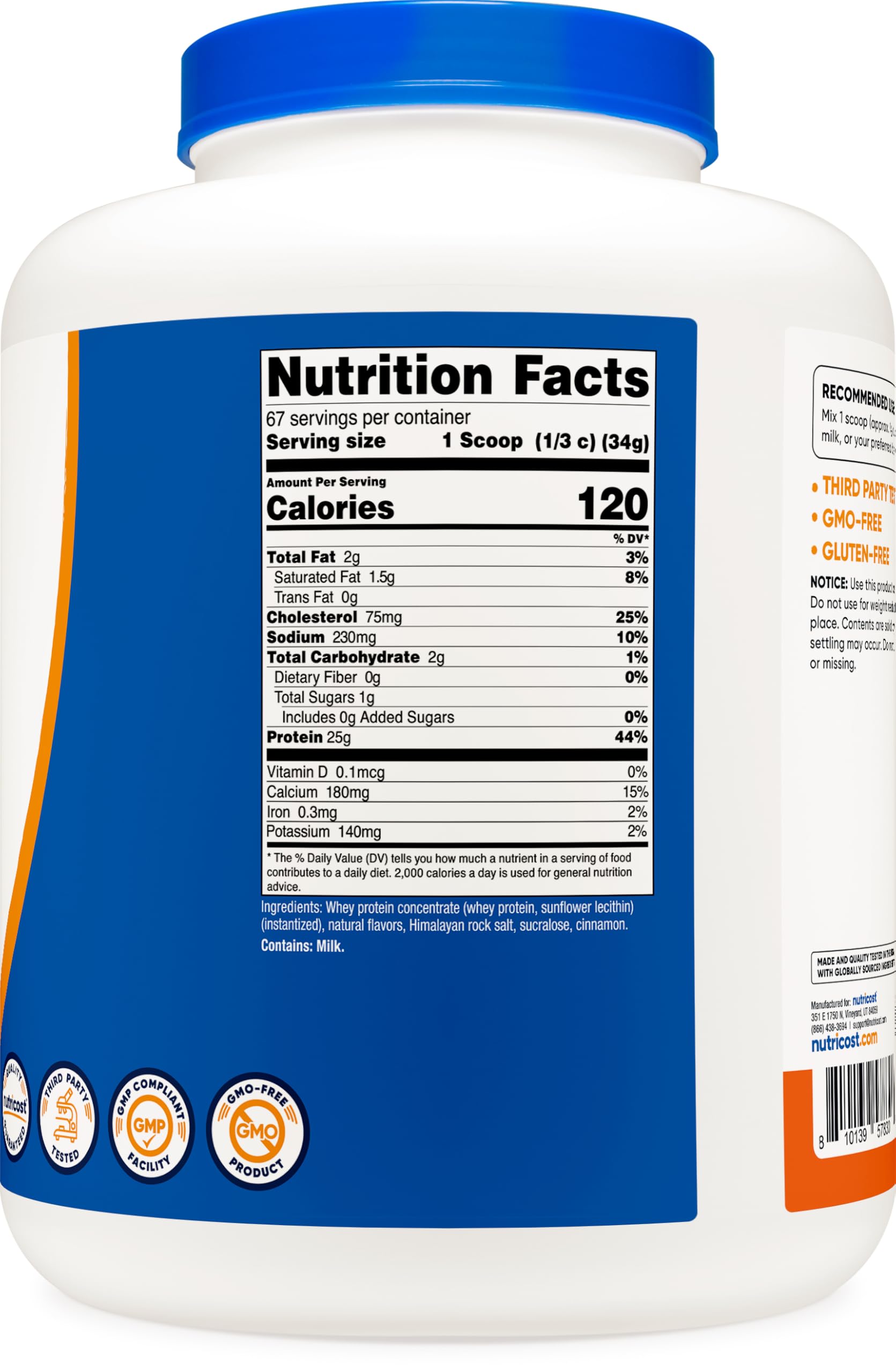 Nutricost pumpkin spice shake after workout to support a tasty routine