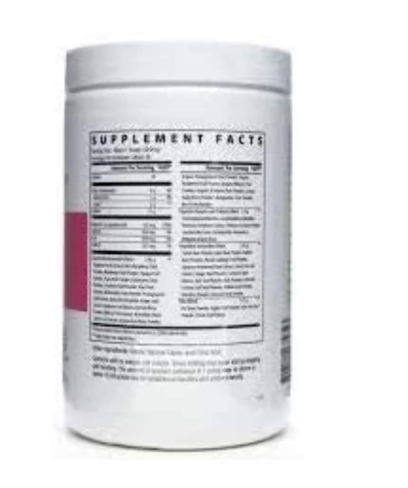 NutriDyn Fruits & Greens Berry powder scoop shows convenient antioxidant support.