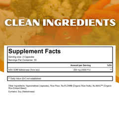 Nutrient Revolution NSK-SD Nattokinase authentic seal reinforcing recognized authenticity.