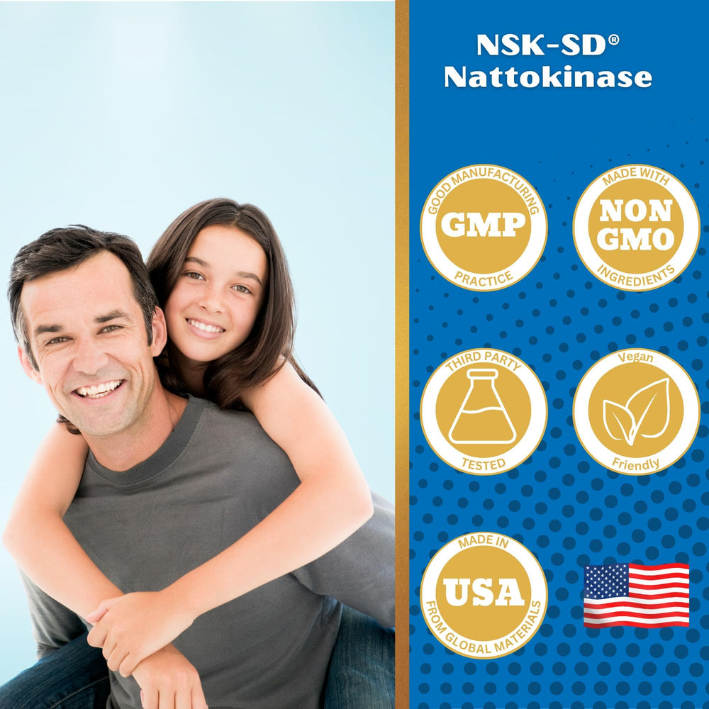 Nutrient Revolution NSK-SD Nattokinase capsules close-up illustrating purity and potency.