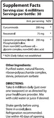 Nutrient Tree Liposomal Curcumin pour shows easy-to-dose daily use.