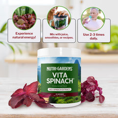 Nutrigardens VitaSpinach during outdoor workout showcases convenient supplementation.