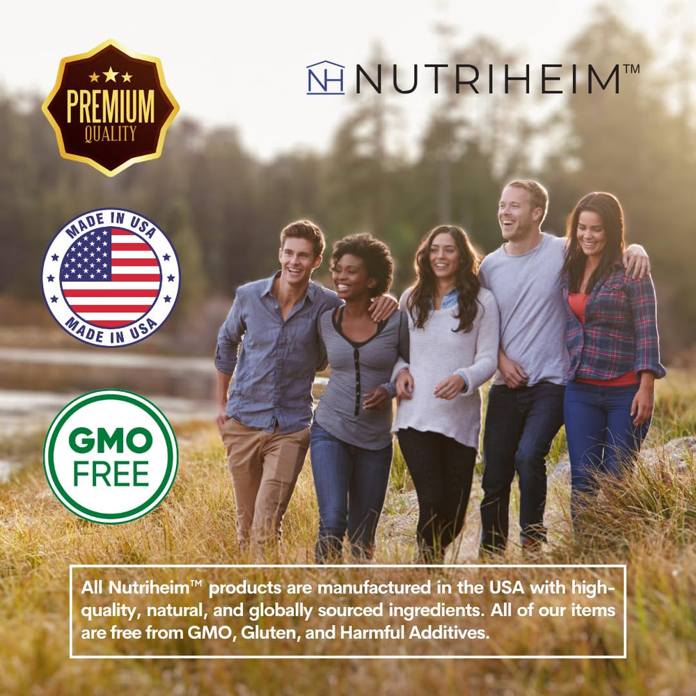 Nutriheim Agaricus Blazei sustainably sourced capsules reinforce quality and care