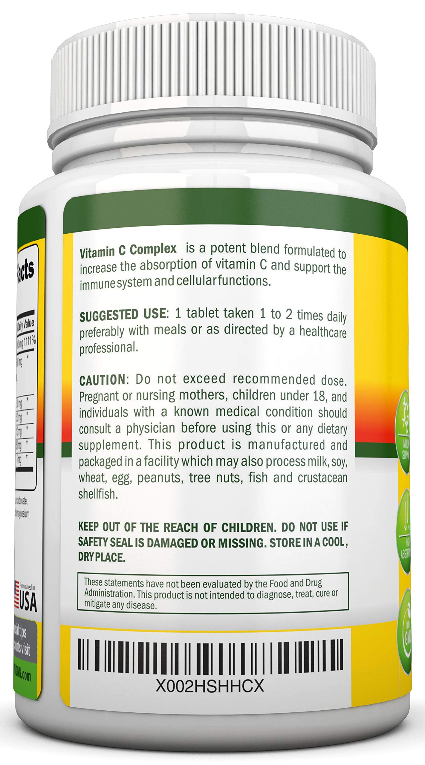 NutriONN Citrus bioflavonoids image emphasizes absorption-enhancing blend