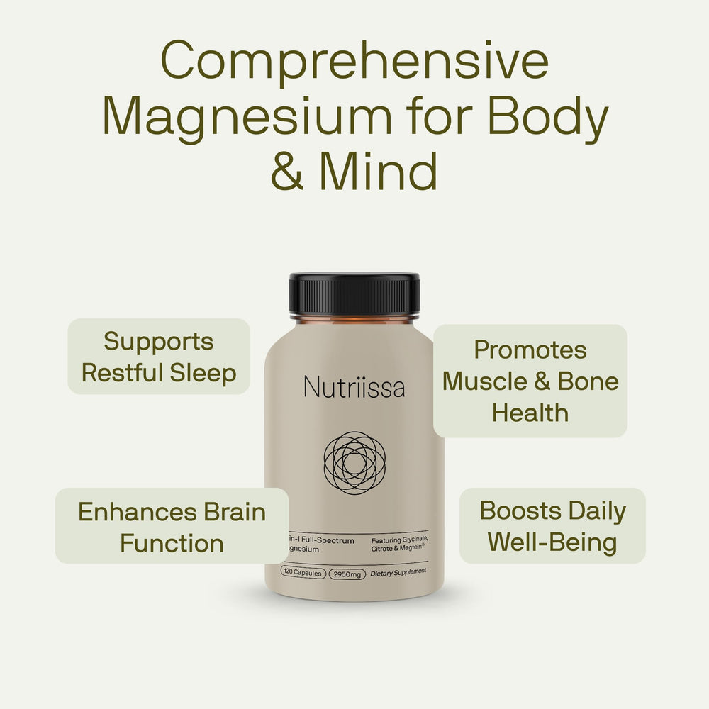 Nutriissa bottle with QR COA label signaling transparency and purity