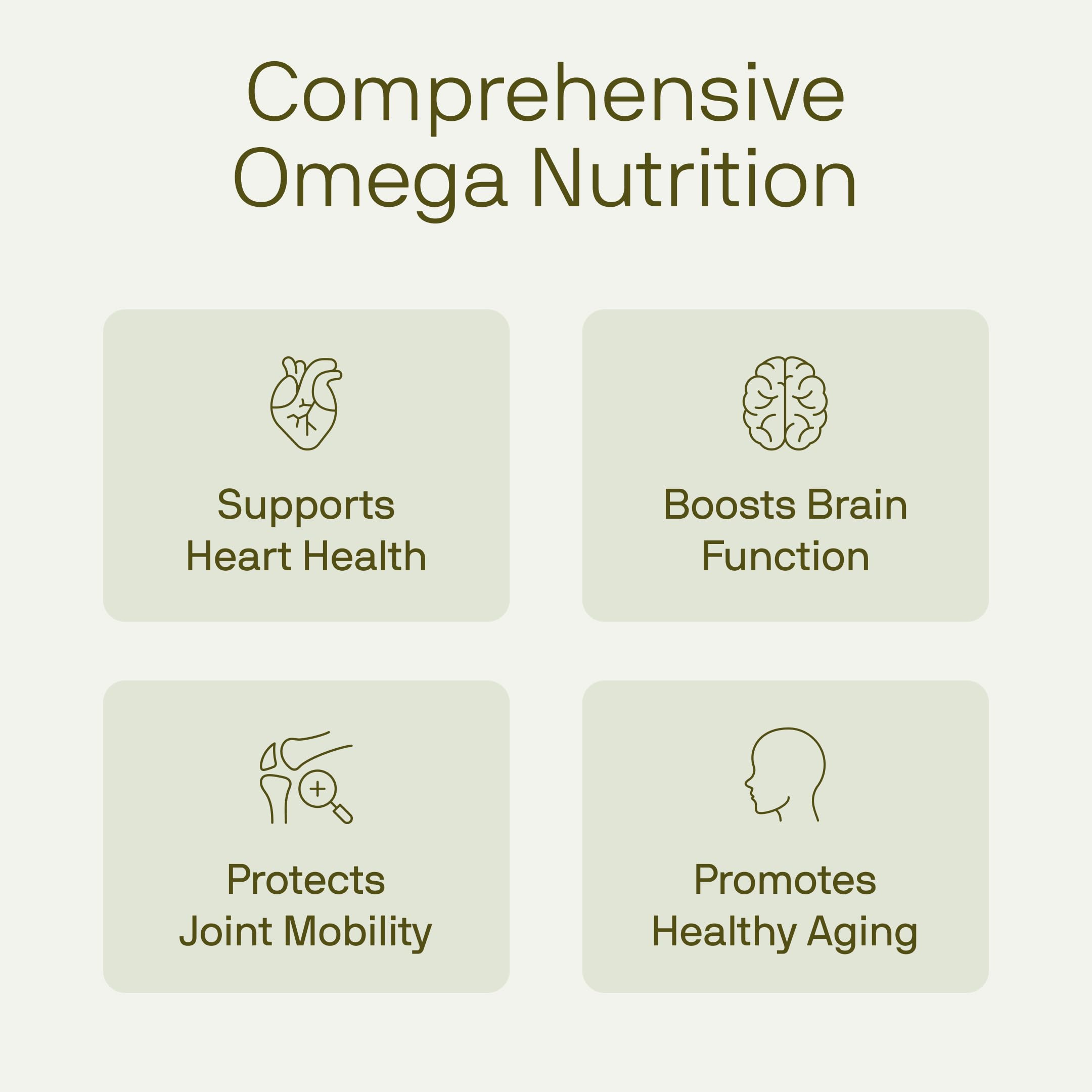 Nutriissa omega-3 breakdown chart showcasing EPA, DHA, DPA