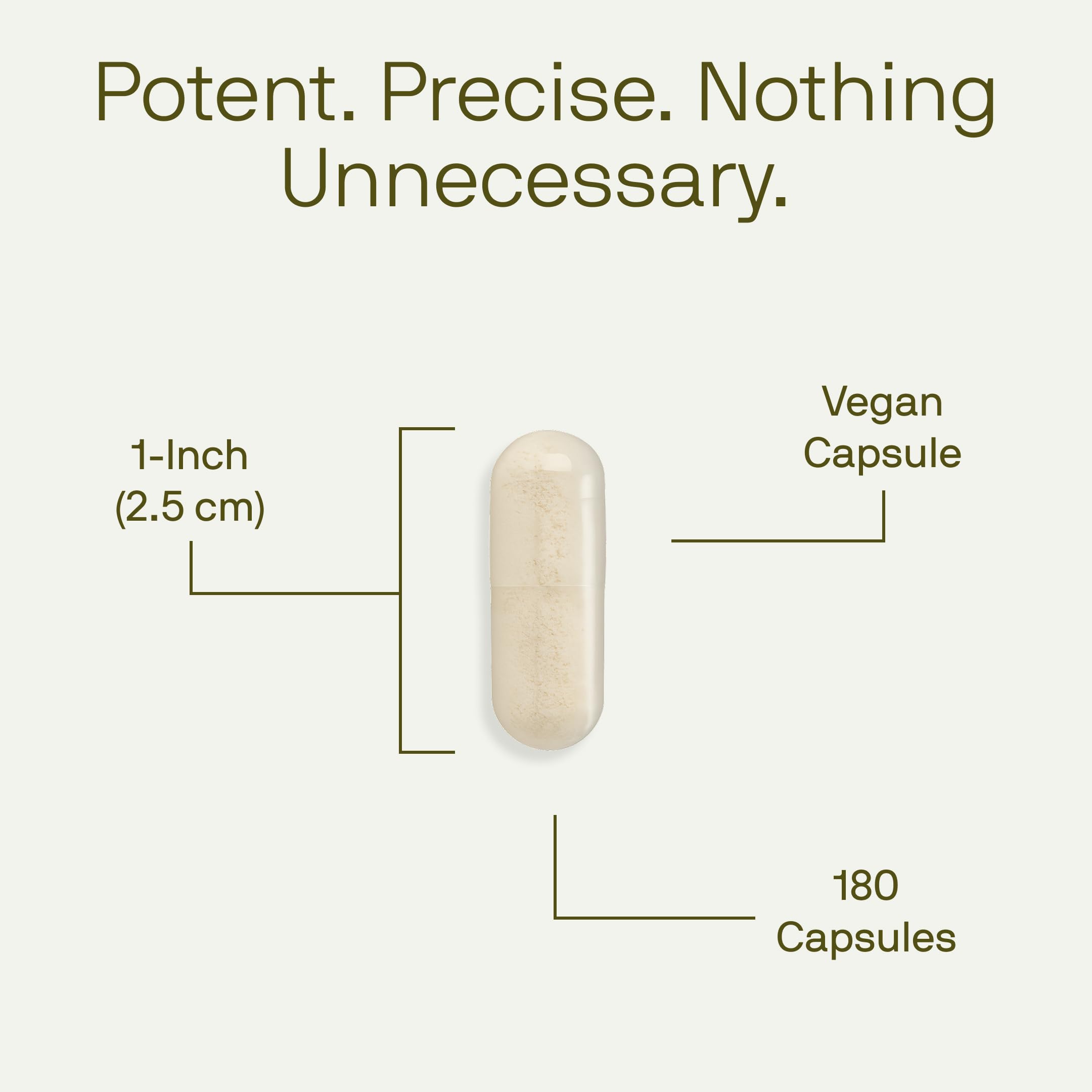 Nutriissa PCT bottle pour showing capsules ready for use